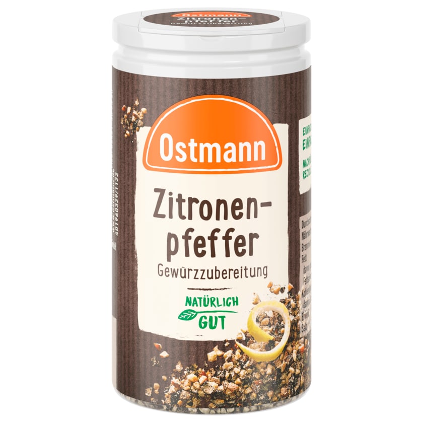 Ostmann Zitronen Pfeffer Gewürzzubereitung 40g